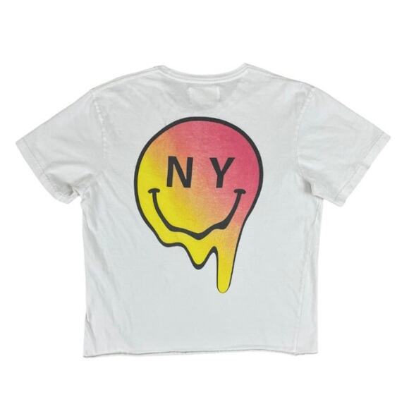 NYC Smiley Face T Shirt - Picture 1 of 3